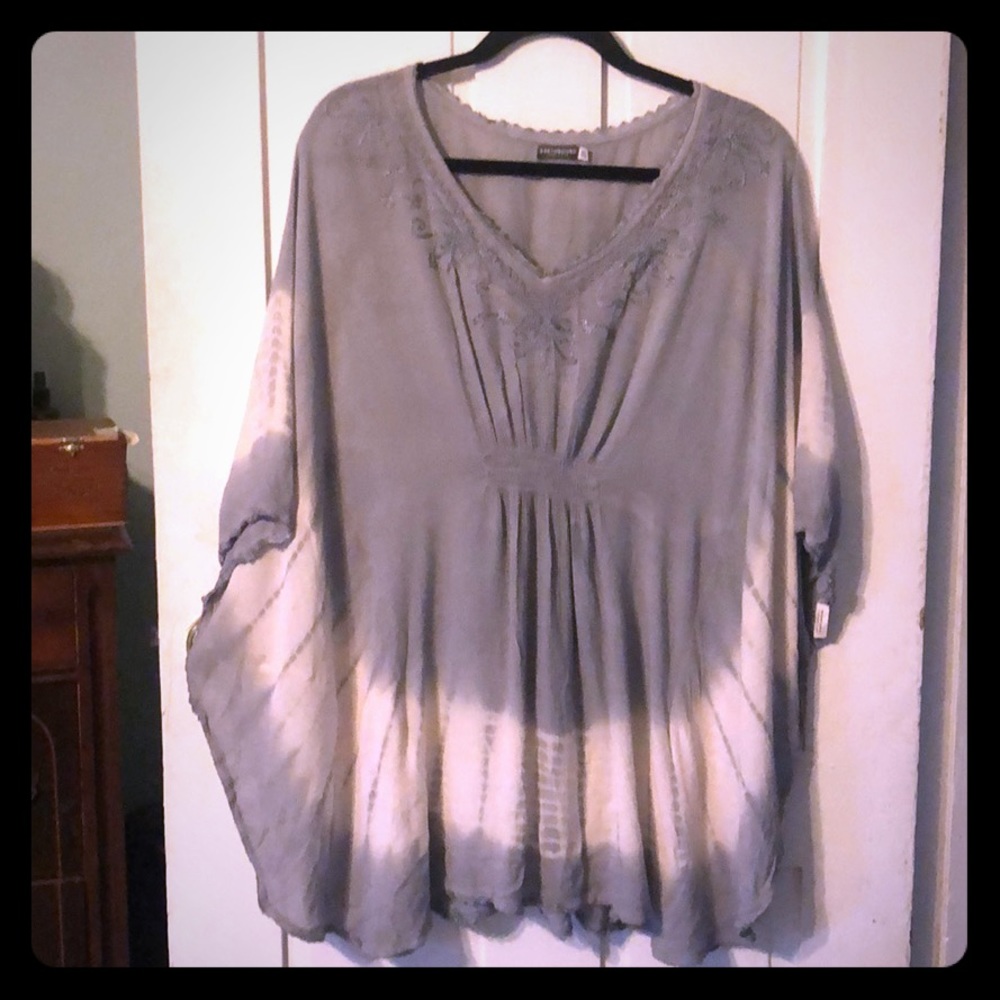 Greyish Blue Coverup